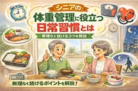 シニアの体重管理に役立つ日常習慣とは｜無理なく続けるコツを解説