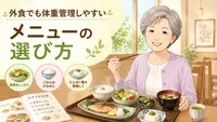 外食でも体重管理しやすいメニューの選び方